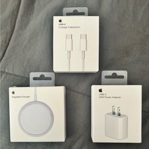 Full charging set of 3
